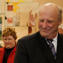 King Harald and Queen Sonja at Mayo Clinic  (Photo: Urd Berge Milbury)
